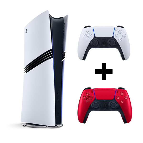 PlayStation 5 PRO + DualSense Volcanic Red